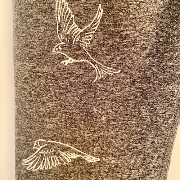 Daily Practice by Anthropologie Nightingale Leggings Bird grey S high waisted - Picture 6 of 7